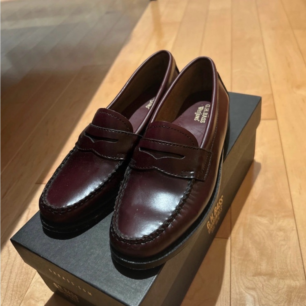 G.H. Bass & Co. Women’s  Deep Burgundy Weejuns Loafers